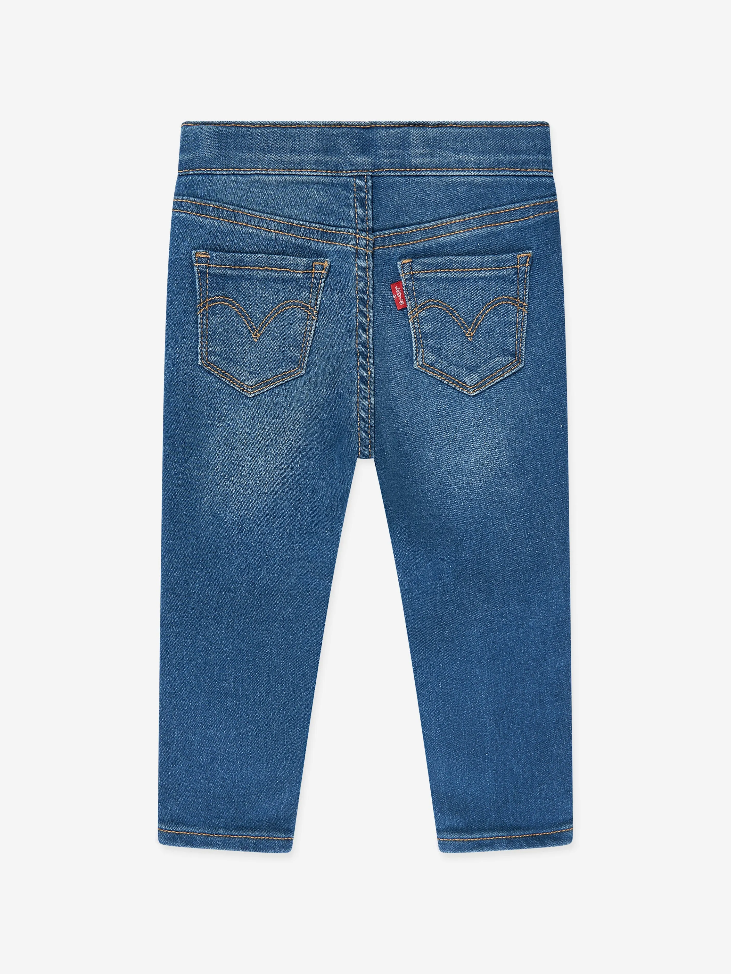 Levi's Wear Baby Girls Pull On Jeggings in Blue