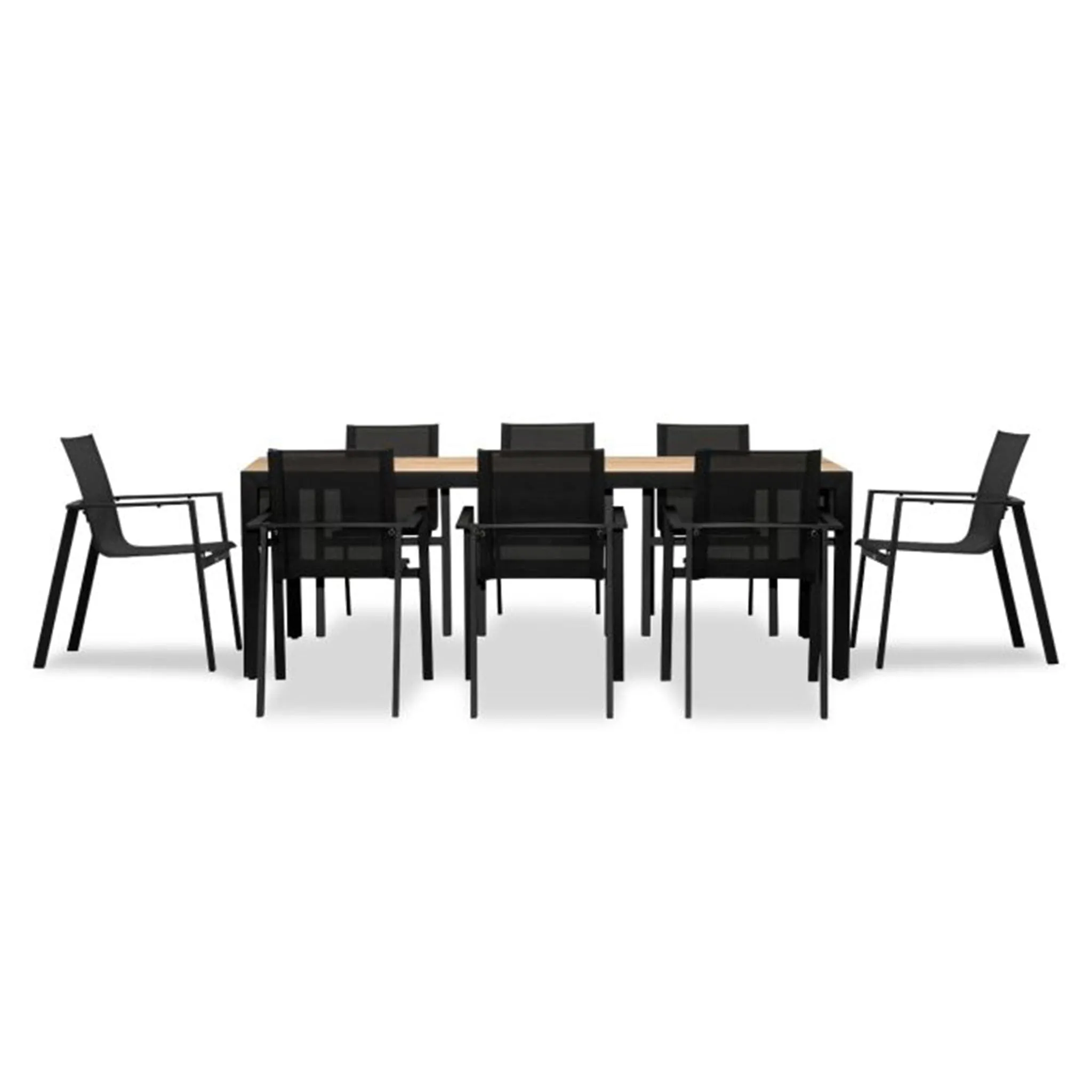 Lift Communal 8 Seat Extendable Reclaimed Teak Dining Set