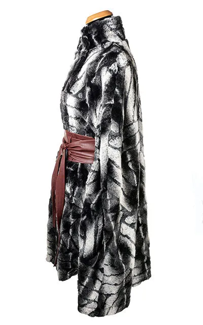 Long Cape - Luxury Faux Fur in Honey Badger  - Sold Out!