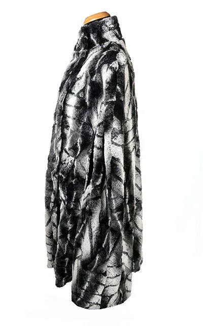 Long Cape - Luxury Faux Fur in Honey Badger  - Sold Out!