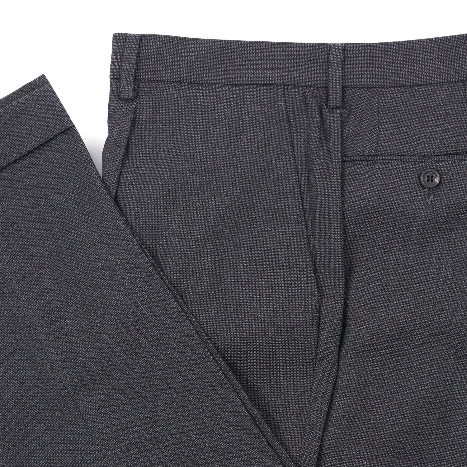 Luigi Borrelli Wool and Cotton Dress Pants