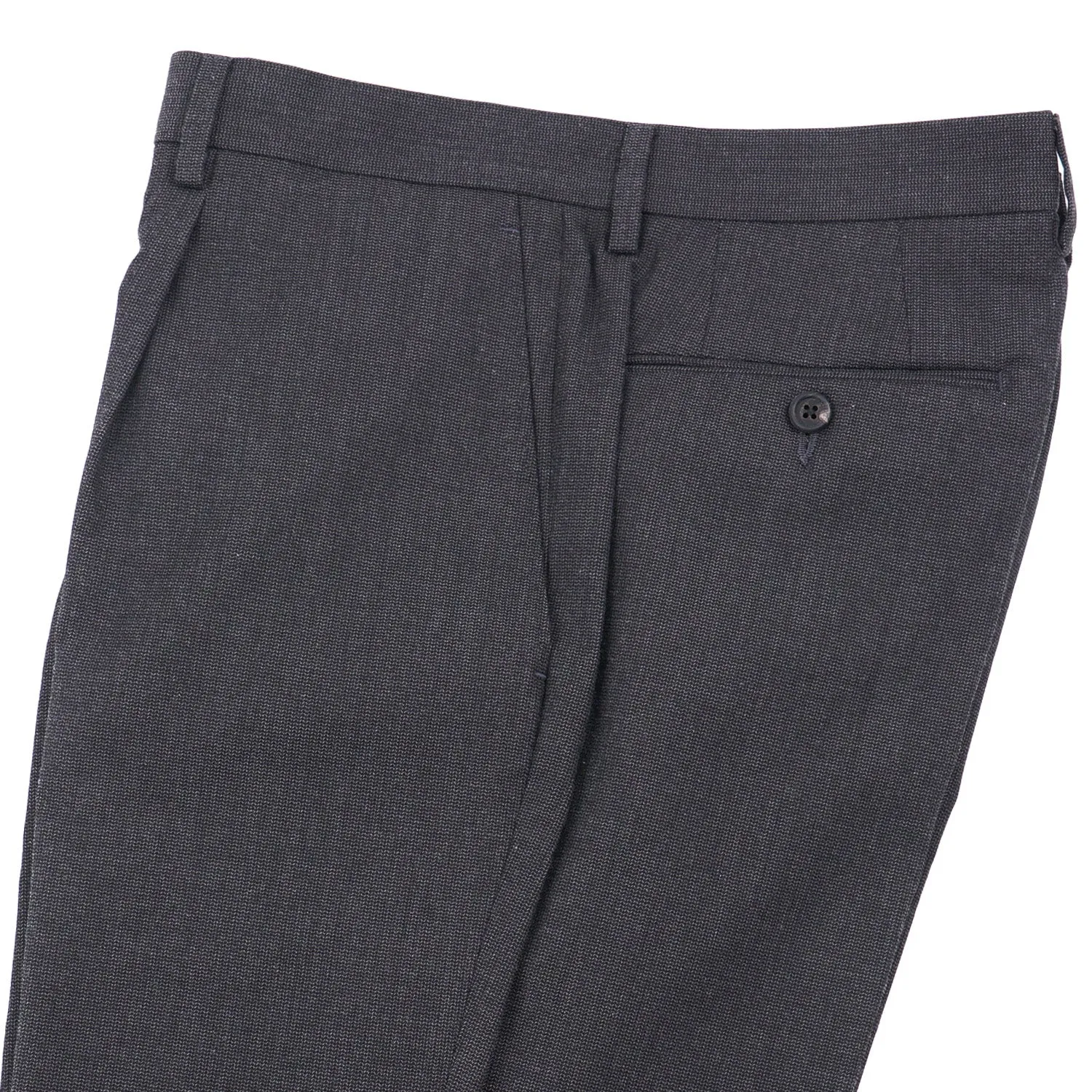 Luigi Borrelli Wool and Cotton Dress Pants