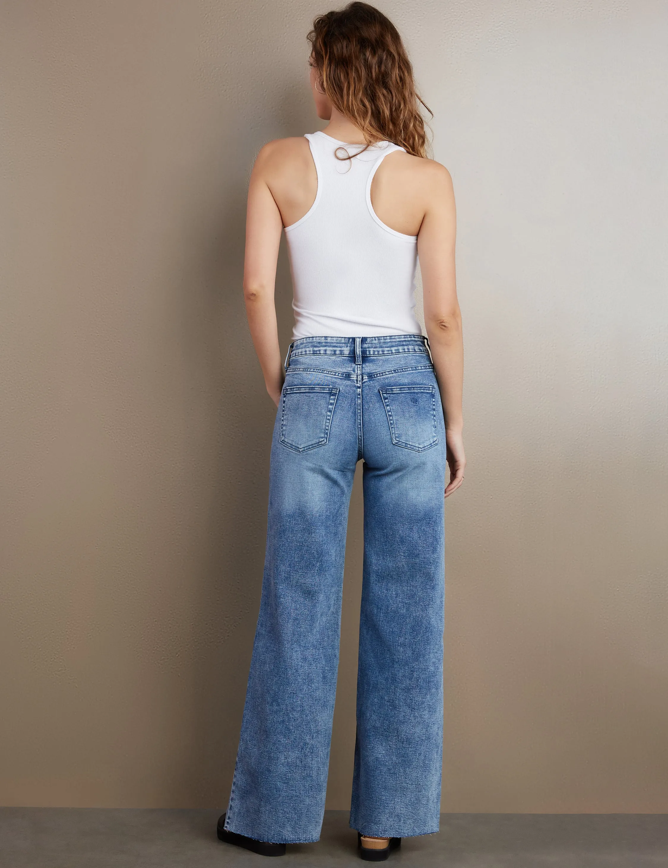 Mamie High-Rise Wide Leg Jeans