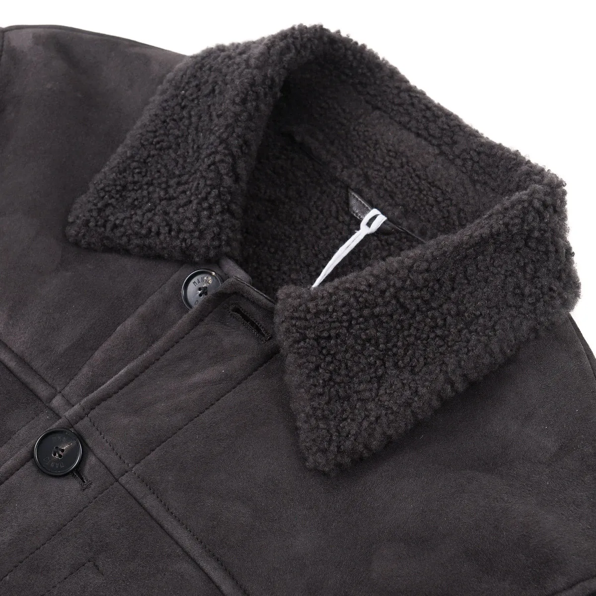 Manto Shearling Leather Blouson Jacket