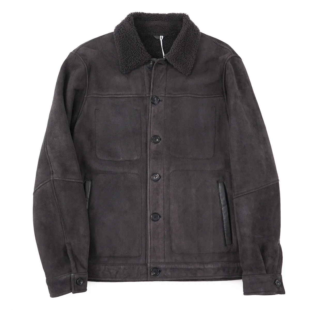 Manto Shearling Leather Blouson Jacket