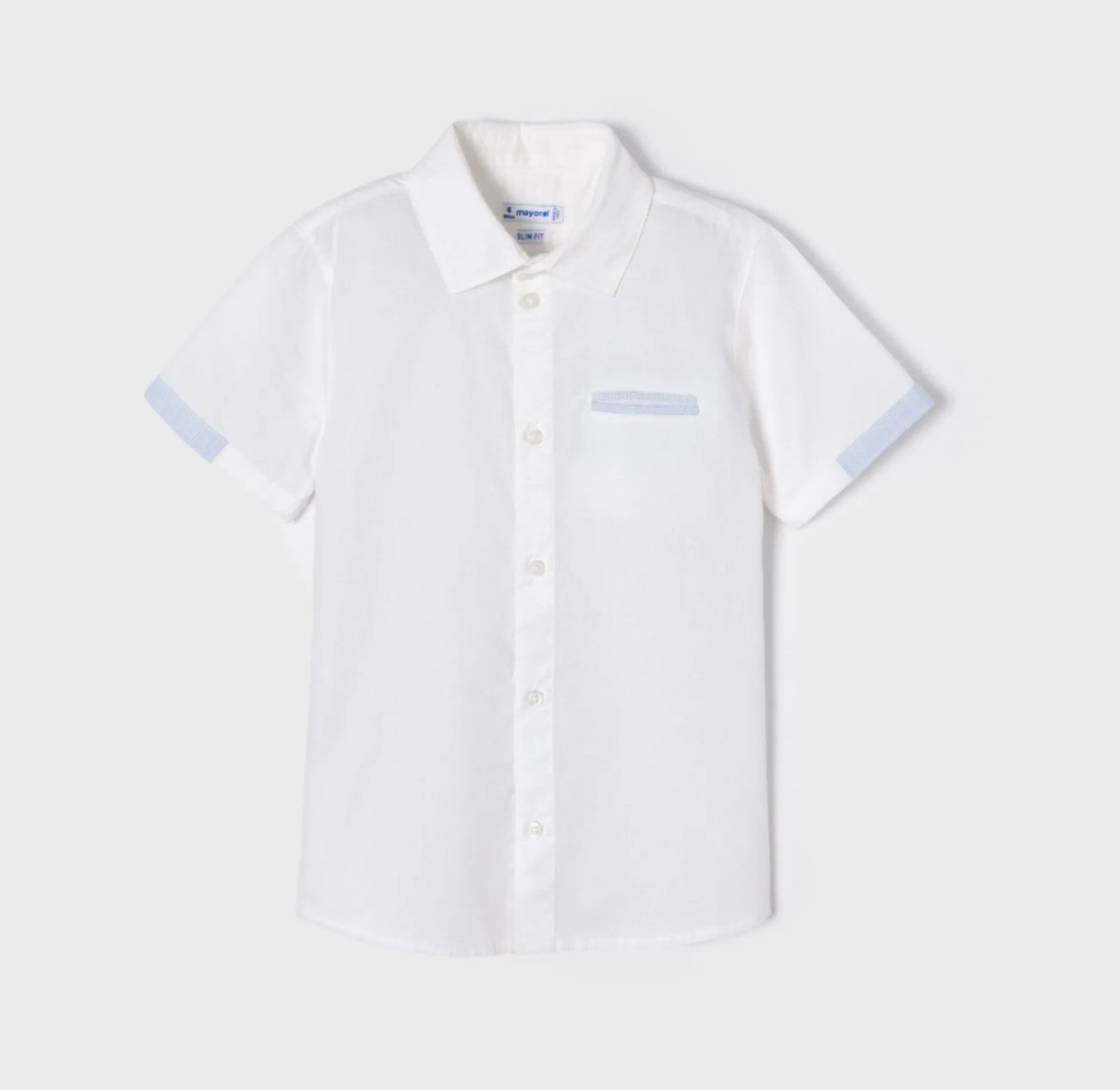 Mayoral Boys Short Sleeve Dress Shirt