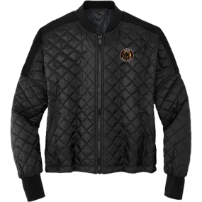 MD Jr. Black Bears Mercer Mettle Womens Boxy Quilted Jacket