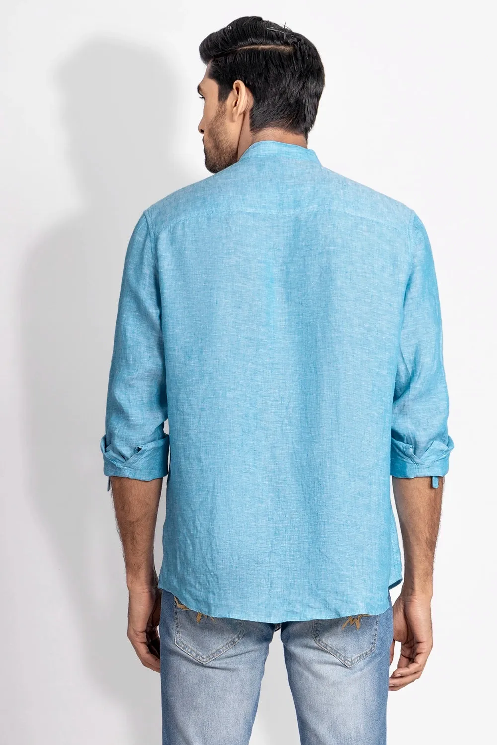 Men's Casual Linen Shirt