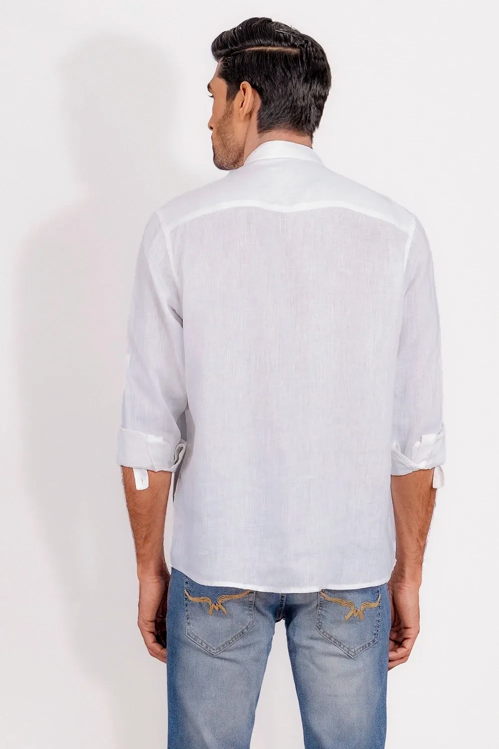 Men's Casual Linen Shirt