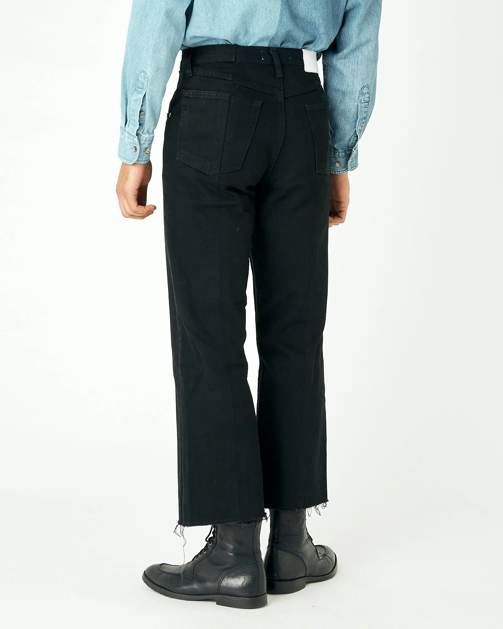 Men's Flare Jean Black