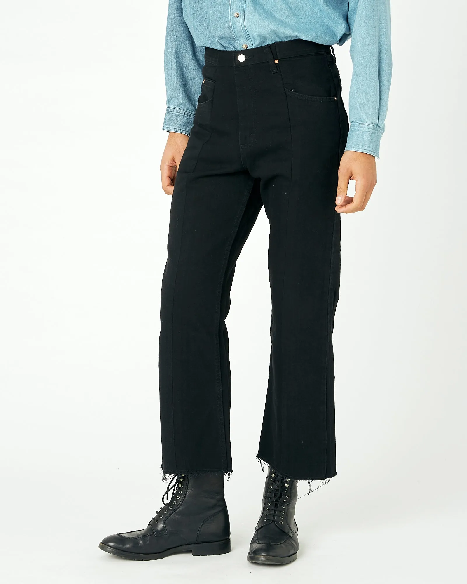 Men's Flare Jean Black