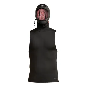 Men's Infiniti 1mm Neoprene Vest with 2mm Attached Hood