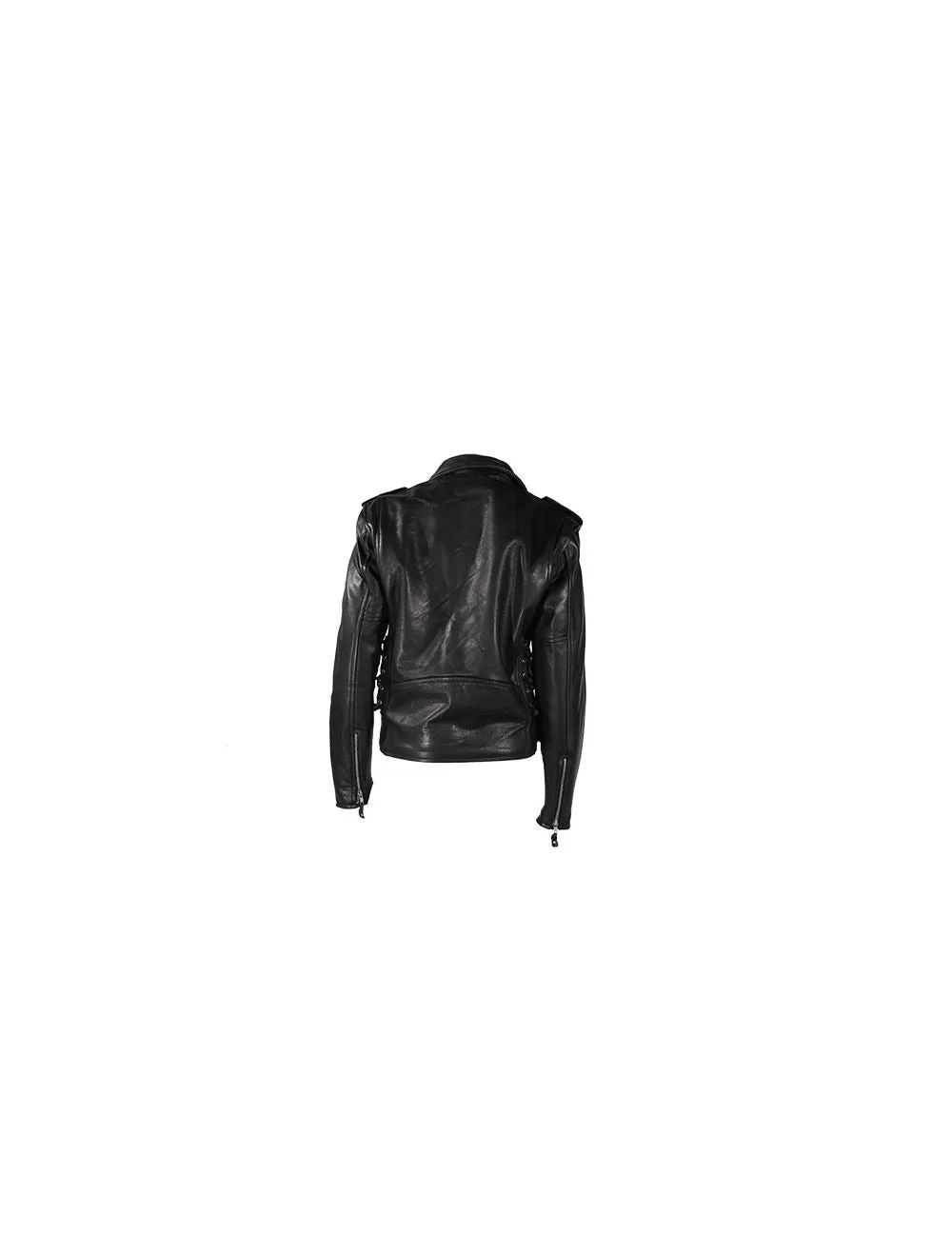 Mens Leather Motorcycle Jacket, MJ200-01-DL