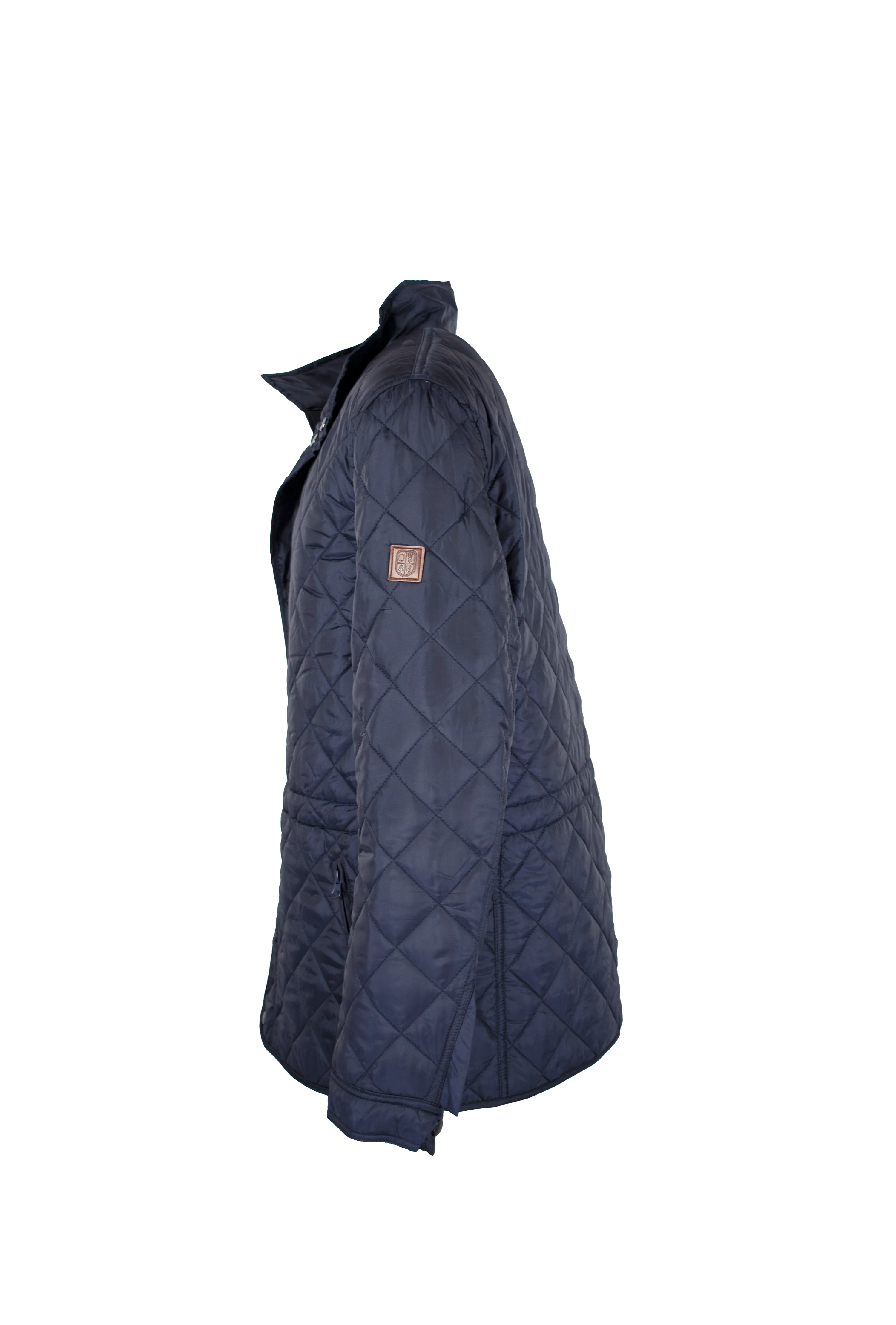 MJ002 - Men's Leiden Quilted Jacket - NAVY