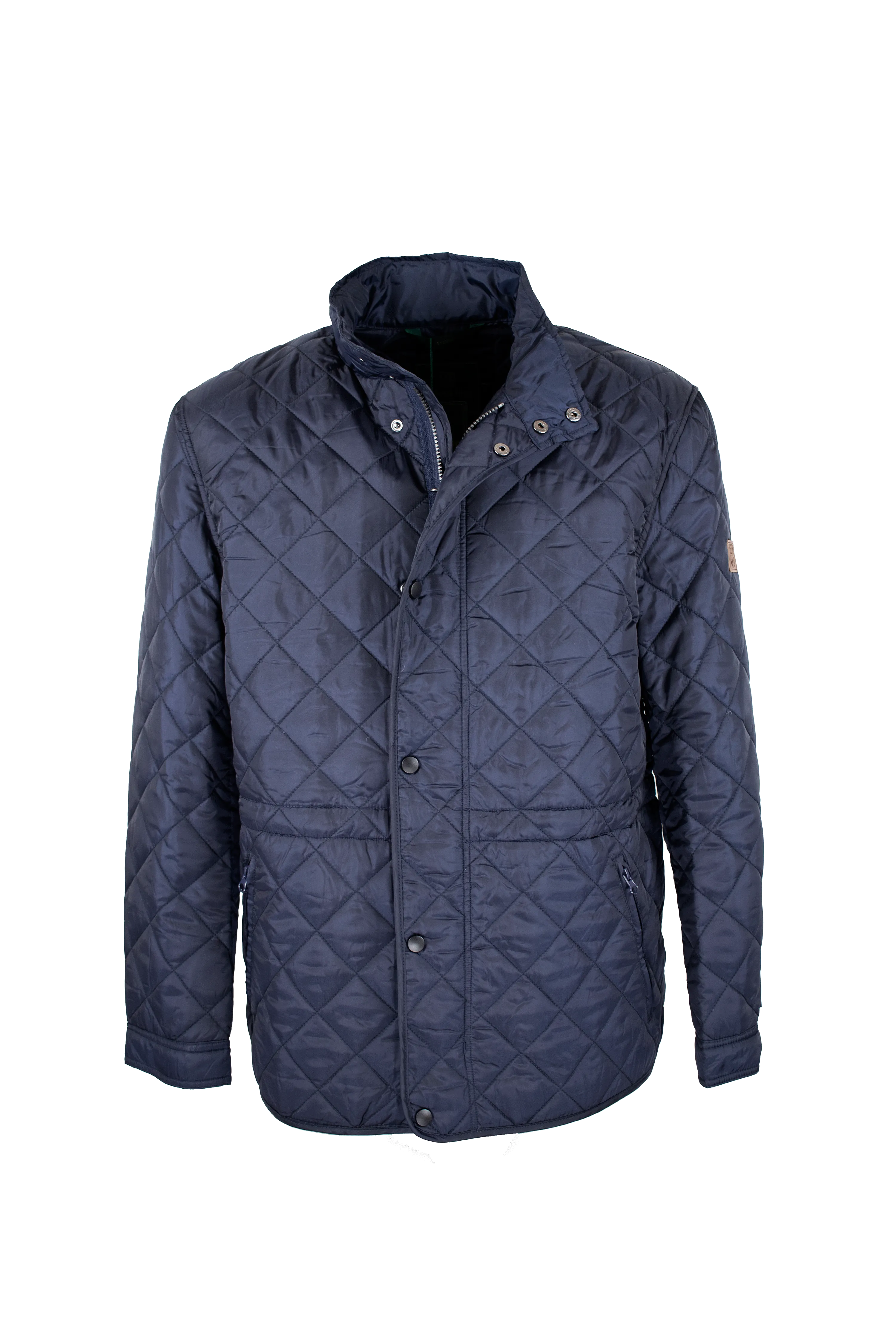 MJ002 - Men's Leiden Quilted Jacket - NAVY