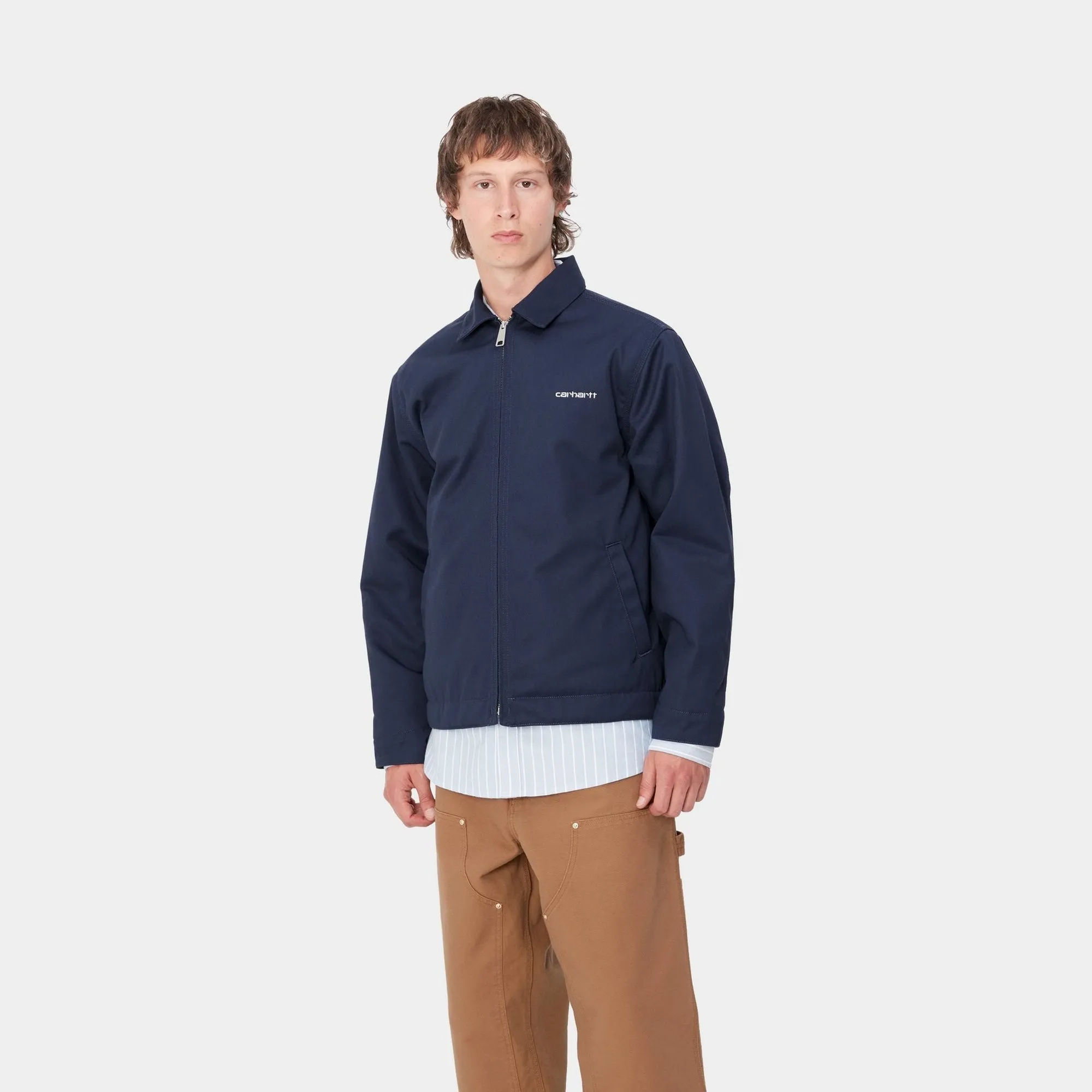 Module Script Jacket | Air Force Blue / White (rigid)