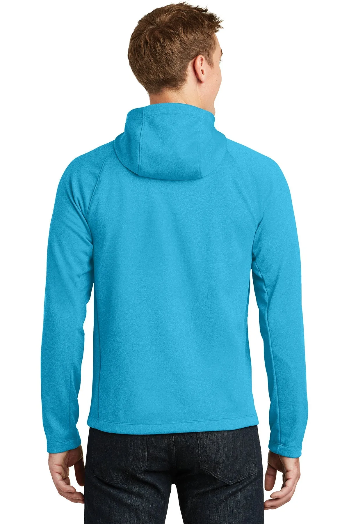 North Face Canyon Flats Fleece Hooded Jacket Hyper Blue Heather