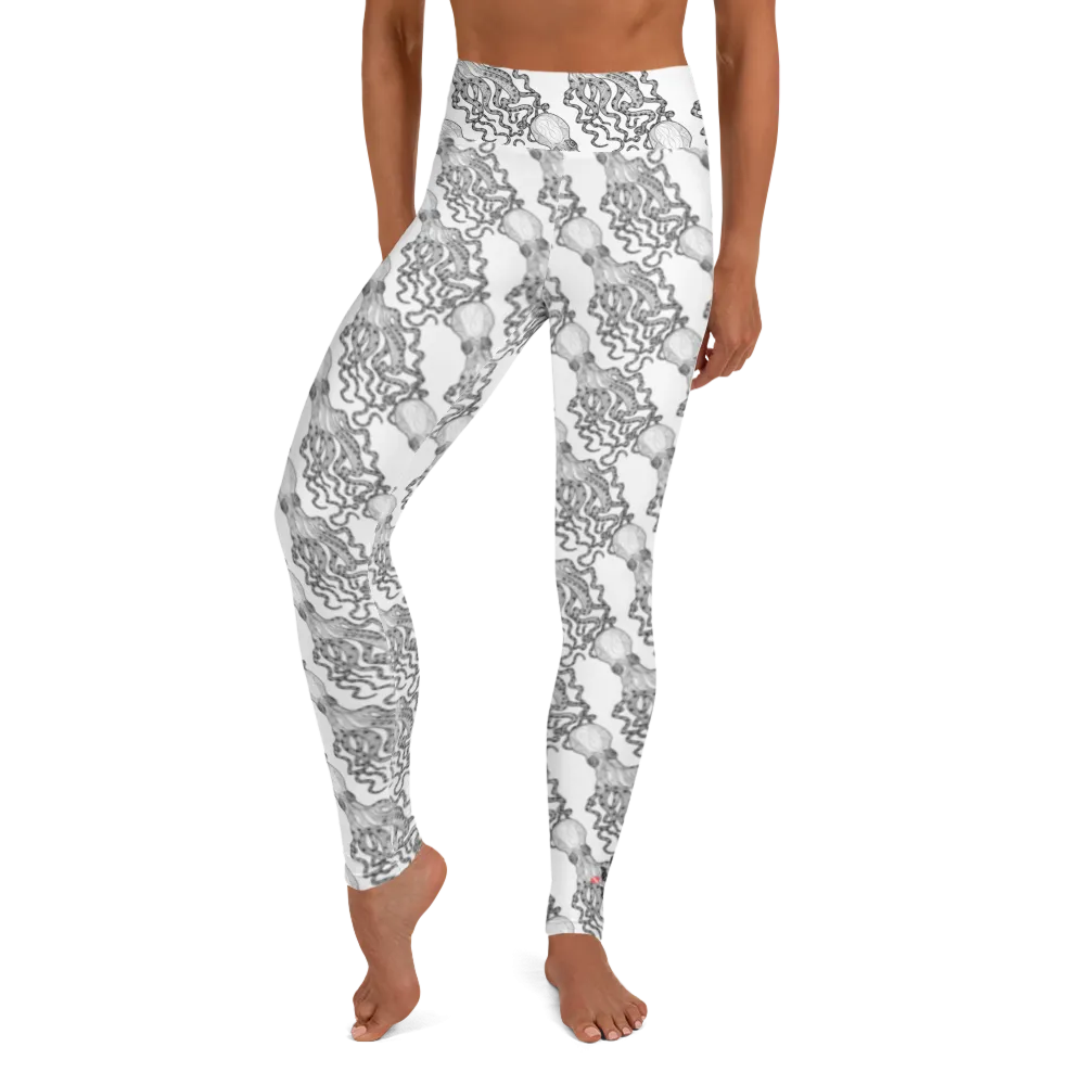 Octopus Sea Leggings - High Waist (Warehouse)