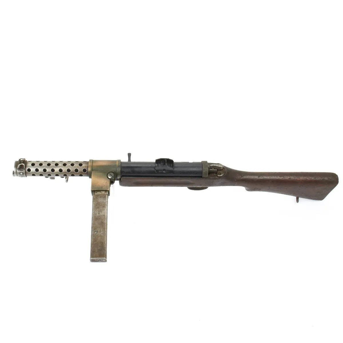 Original British WWII Lanchester Display Sub Machine Gun