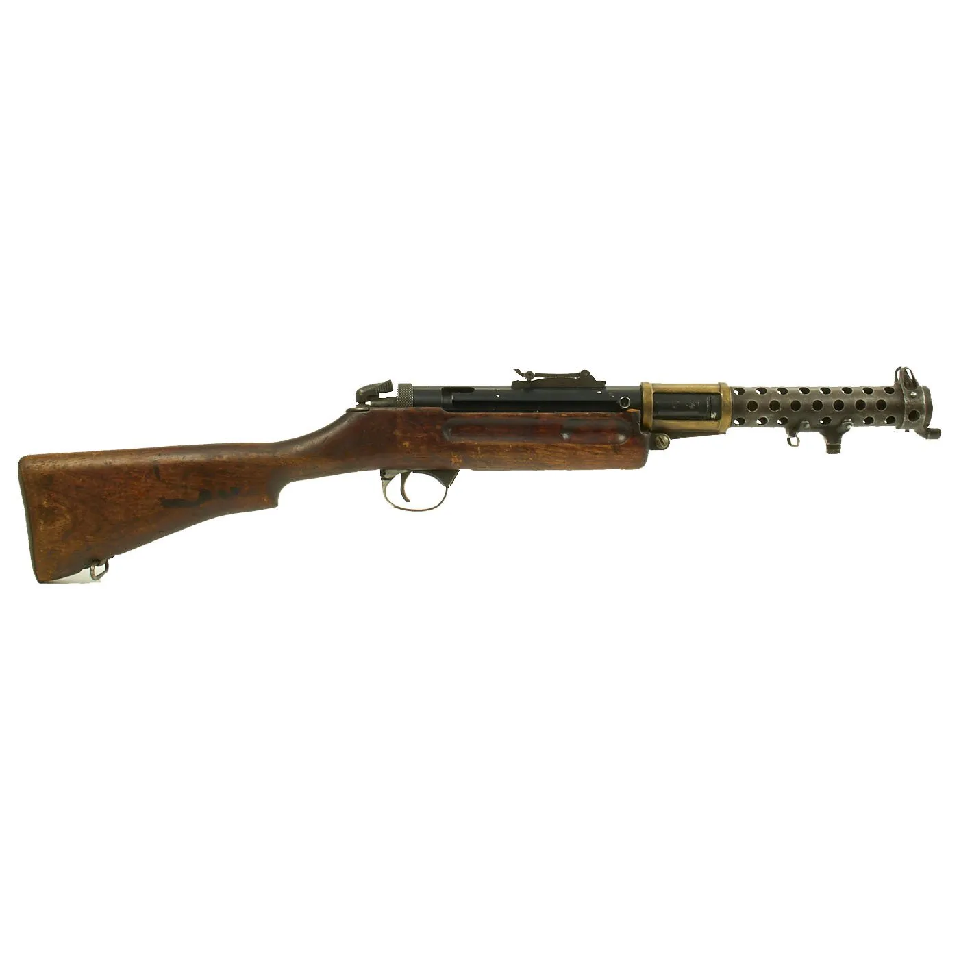 Original British WWII Lanchester MK.I* Display Submachine Gun SMG with 50 Round Magazine