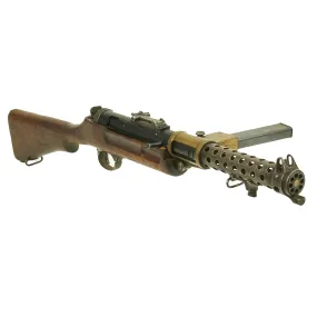 Original British WWII Lanchester MK.I* Display Submachine Gun SMG with 50 Round Magazine