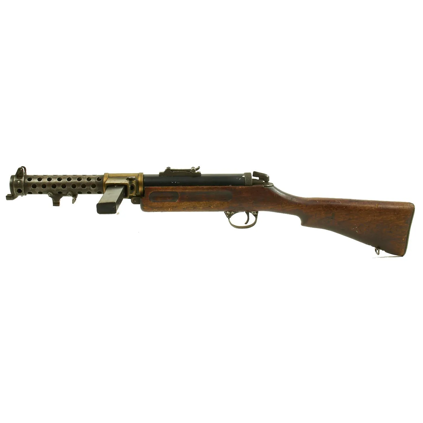 Original British WWII Lanchester MK.I* Display Submachine Gun SMG with 50 Round Magazine