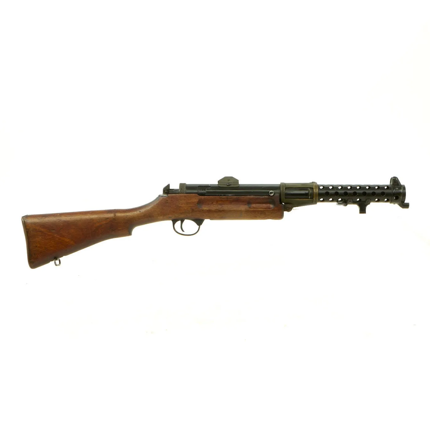 Original British WWII Lanchester MK.I* Display Submachine Gun SMG with Magazine