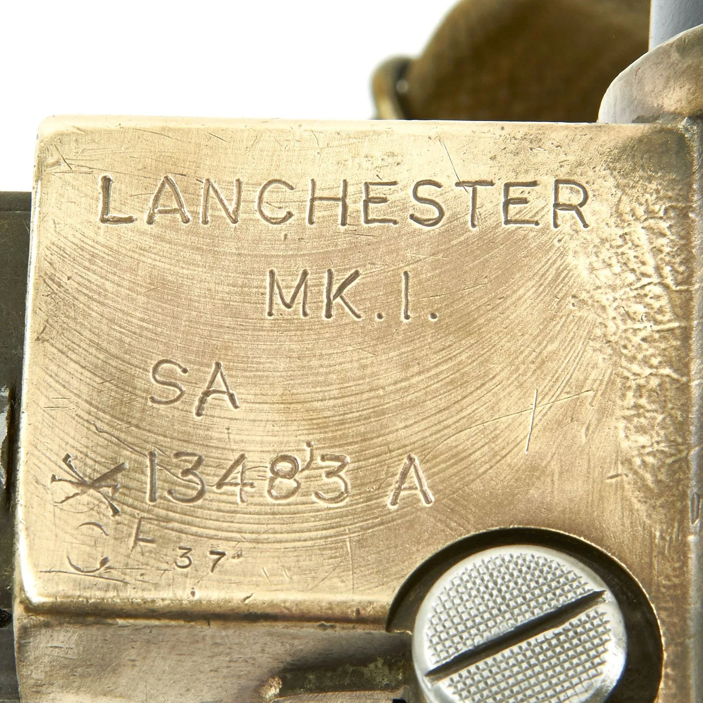 Original British WWII Lanchester MKI Display Submachine Gun SMG