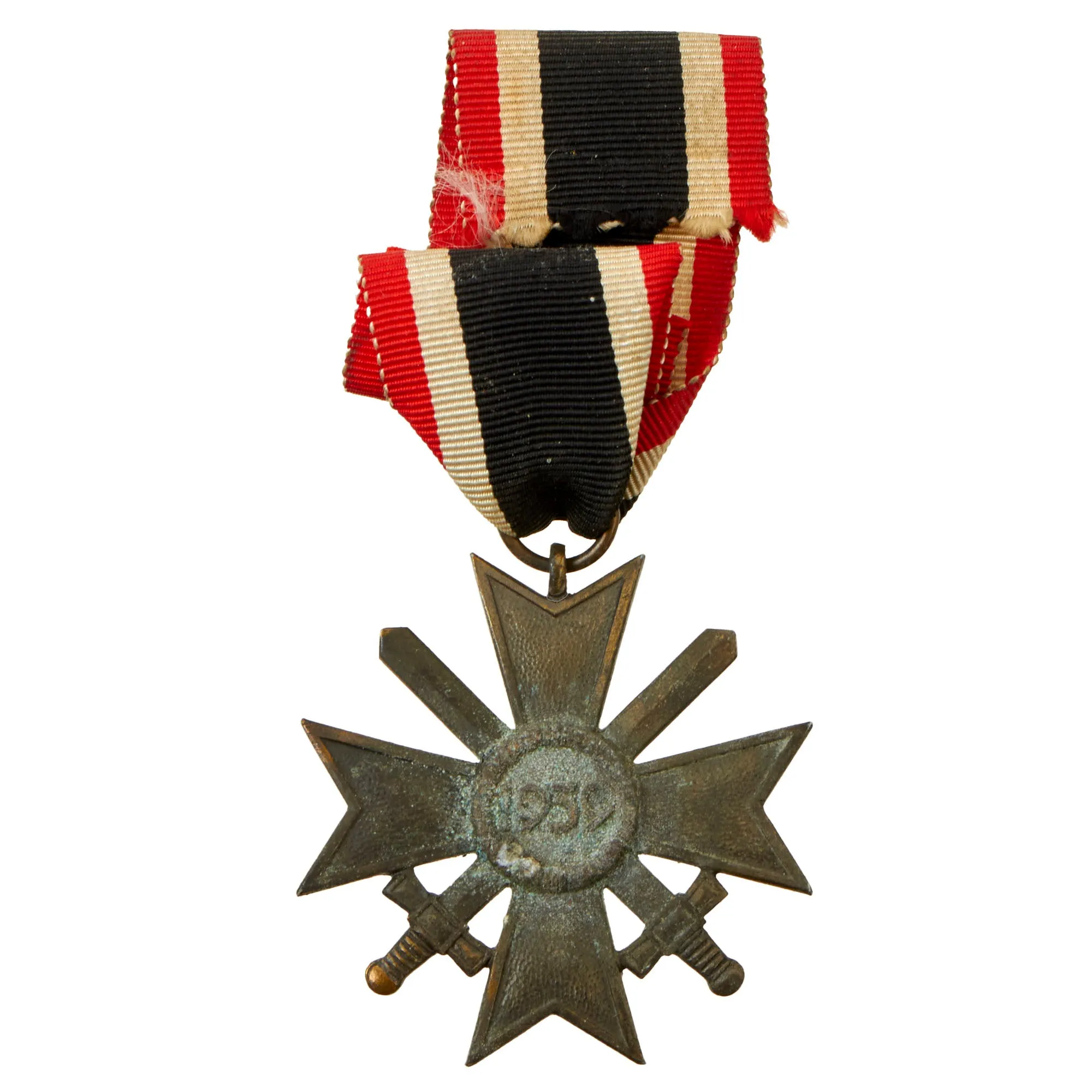 Original German WWII Medal and Insignia Grouping with KvK II, War Merit Medal, and Close Combat Clasp - 6 Items