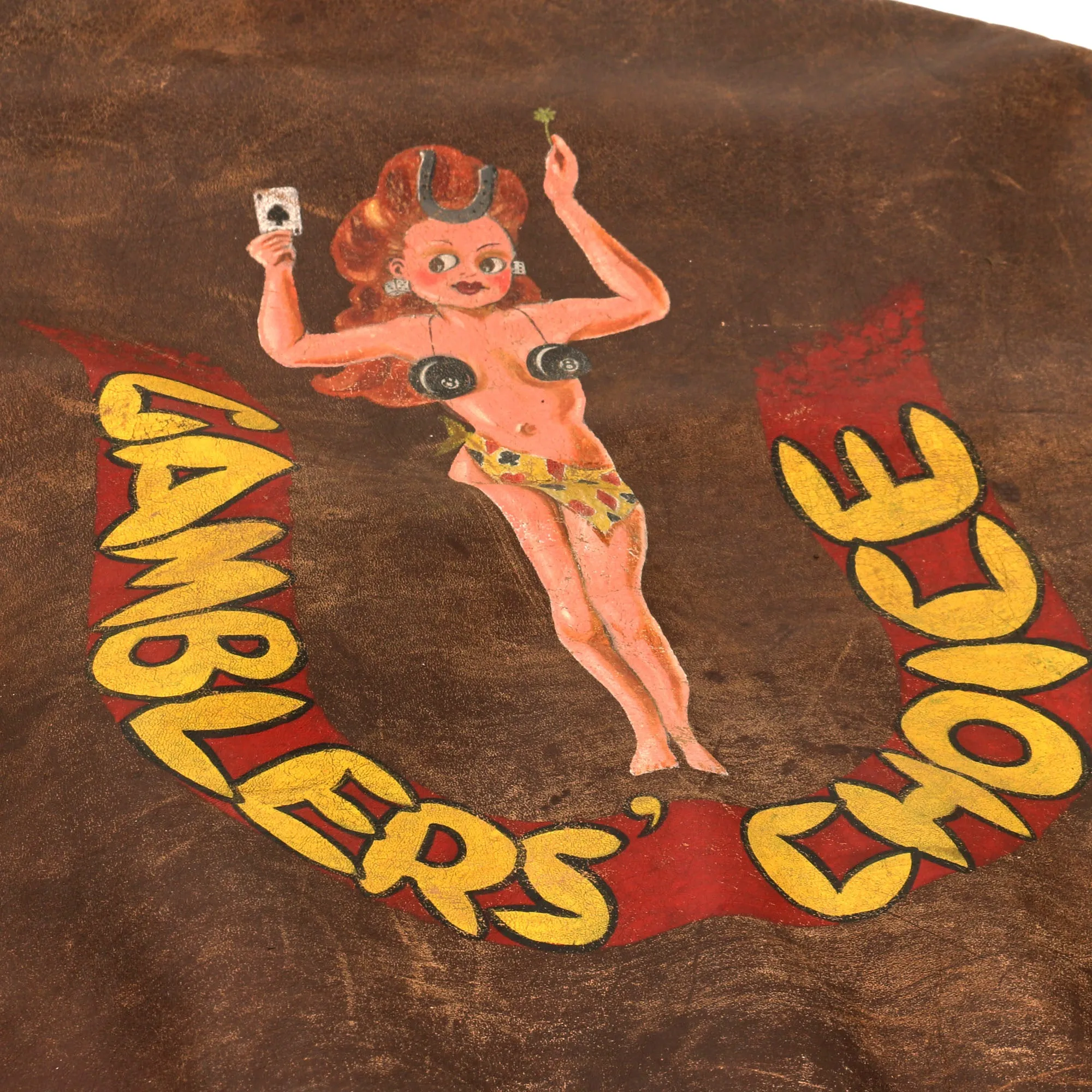 Original U.S. WWII B-17 “Gamblers’ Choice” Navigator William Lloyd Briner’s Painted A2 Flight Jacket, Medals, Flight Logs, & Ephemera Group with Six Massive Binders of Original Papers & More - 614th Bomb Squadron, 401st Bomb Group