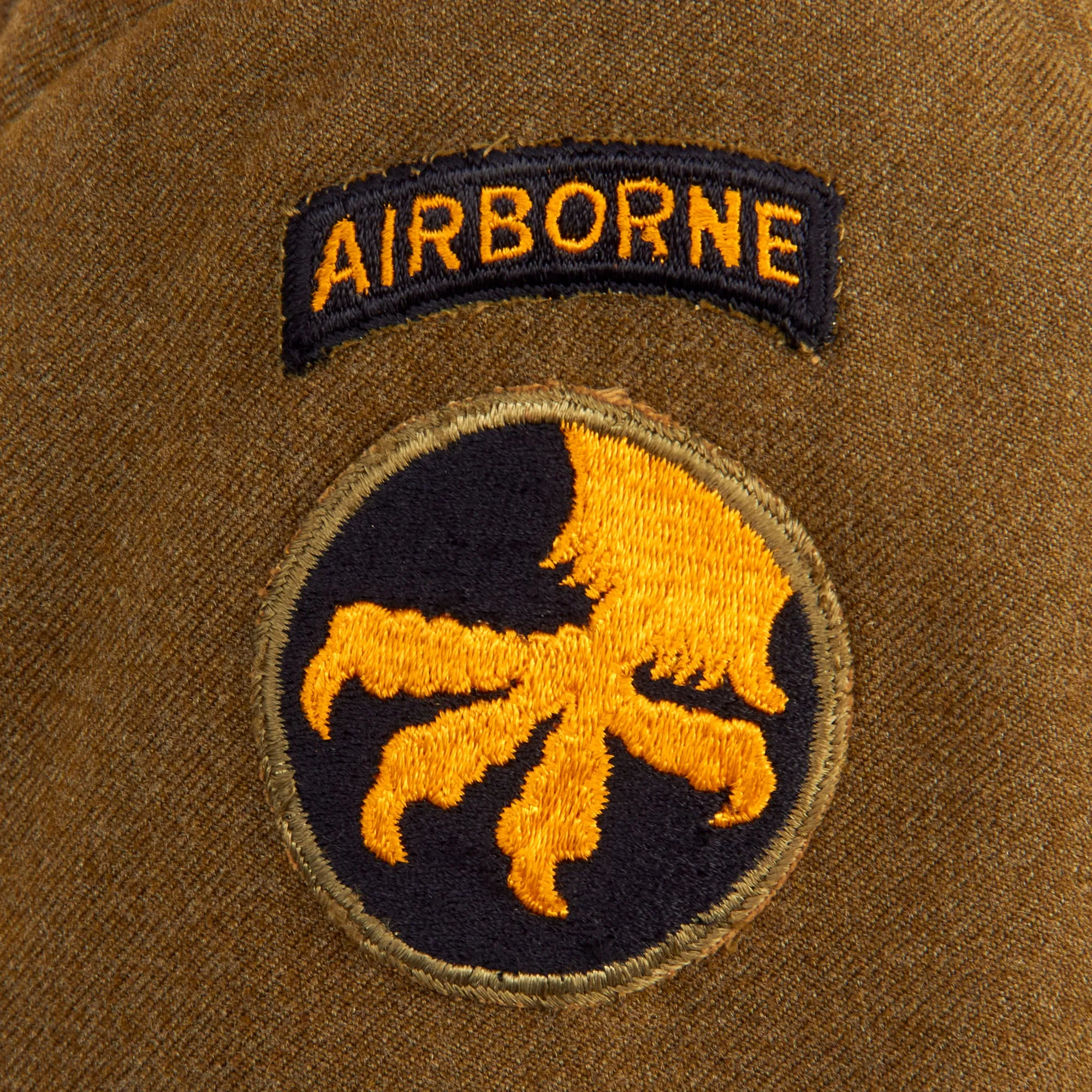 Original U.S. WWII Named Airborne Medic 82nd Airborne Division 307th Airborne Medical Company Ike Jacket Uniform Set