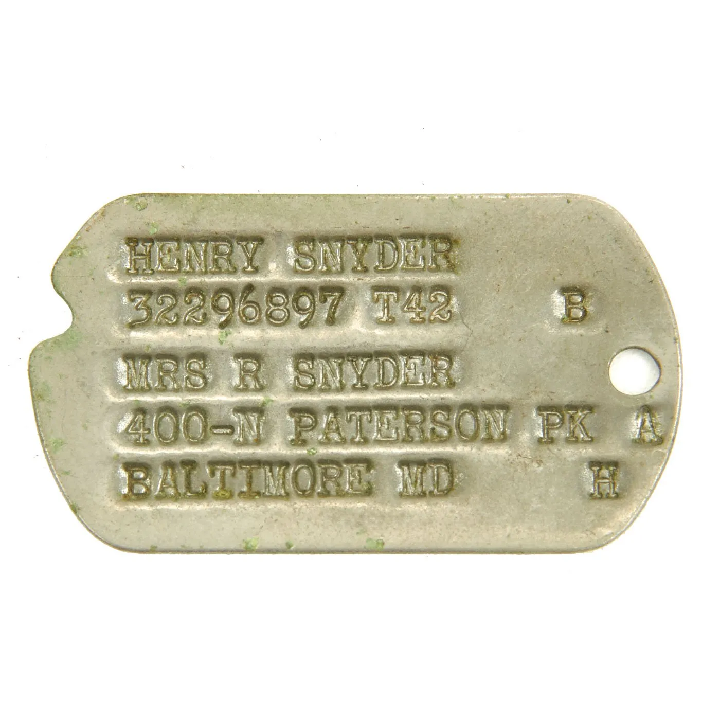 Original U.S. WWII Officer 33rd Infantry Division Bronze Star Grouping - Lieutenant Henry Snyder