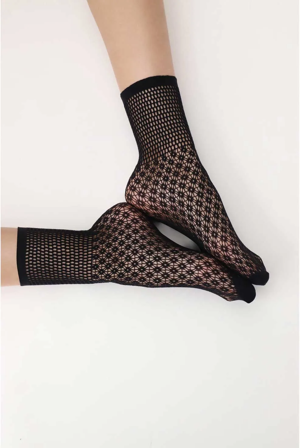 Oroblu Twins Bipack Crew Mesh Socks