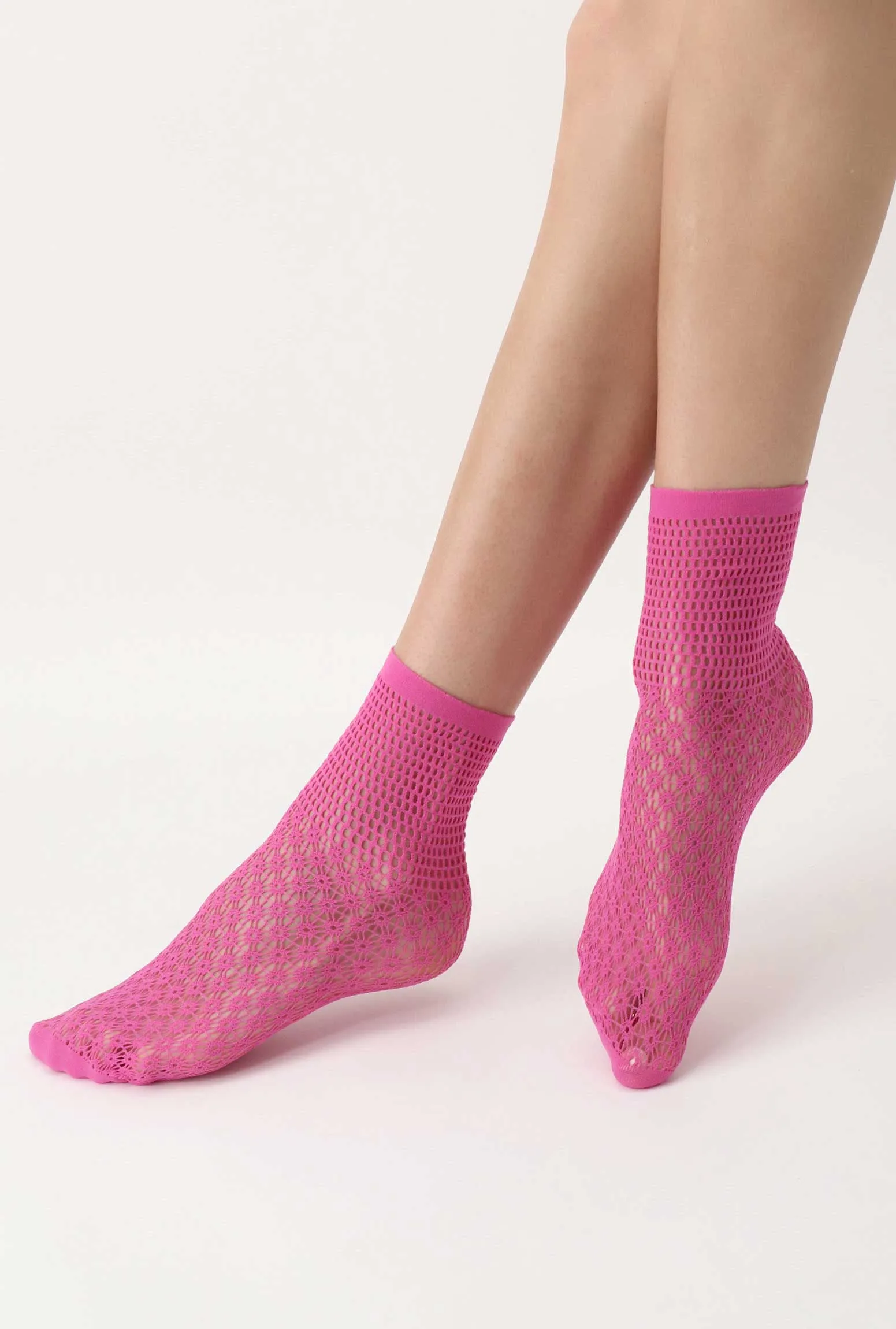 Oroblu Twins Bipack Crew Mesh Socks