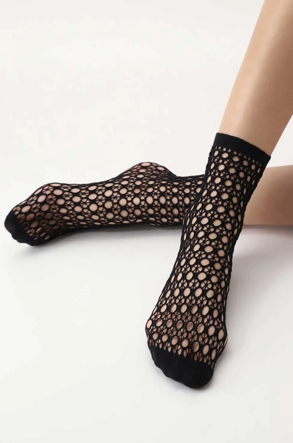 Oroblu Twins Bipack Crew Mesh Socks