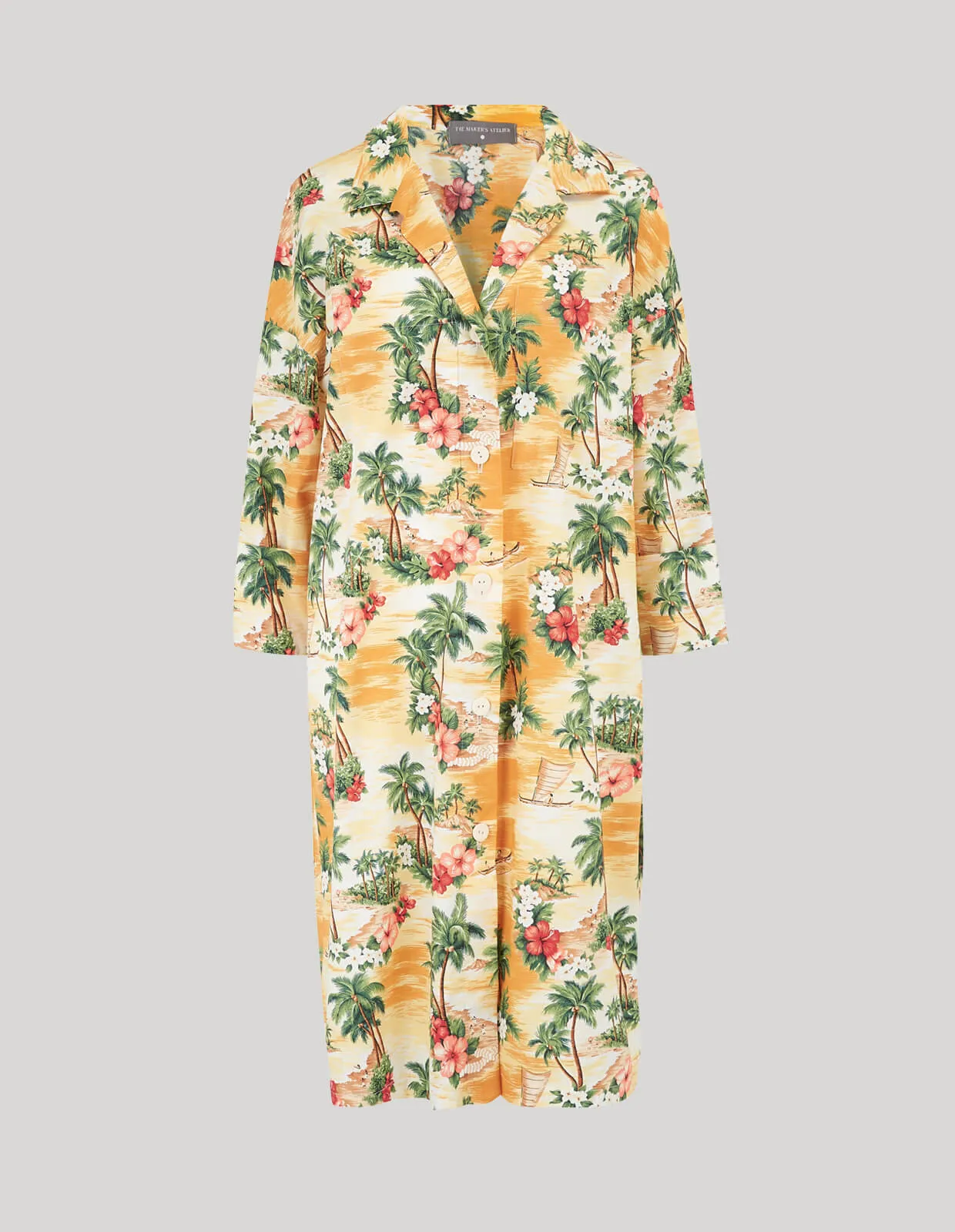 PDF Pattern - Oversized Shirt Dress | The Makers Atelier