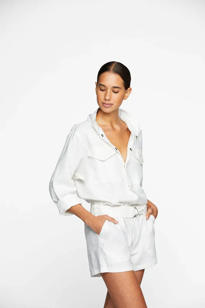 Perla Romper - Bone