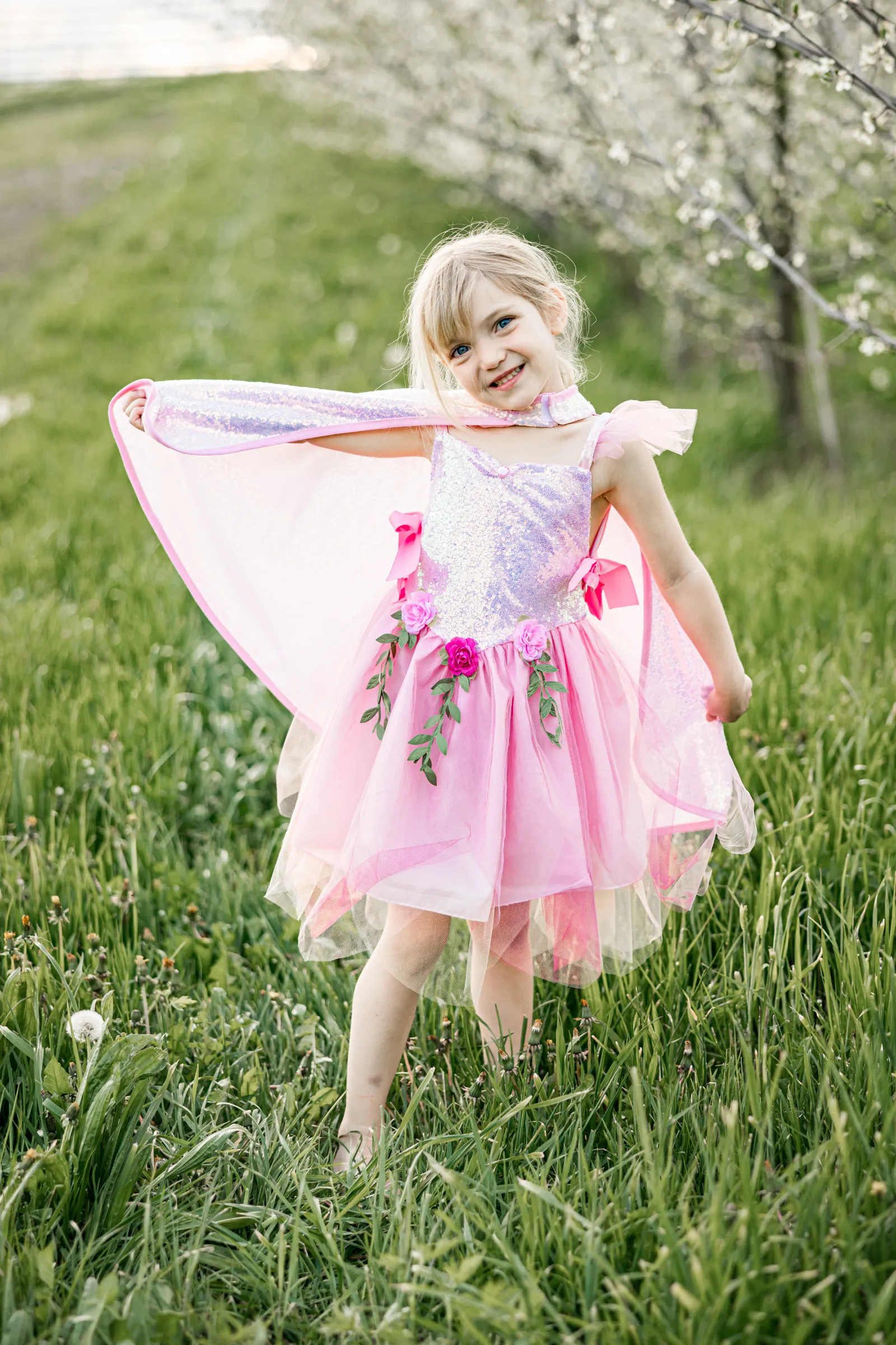 Pink Sequins Forest Fairy Tunic