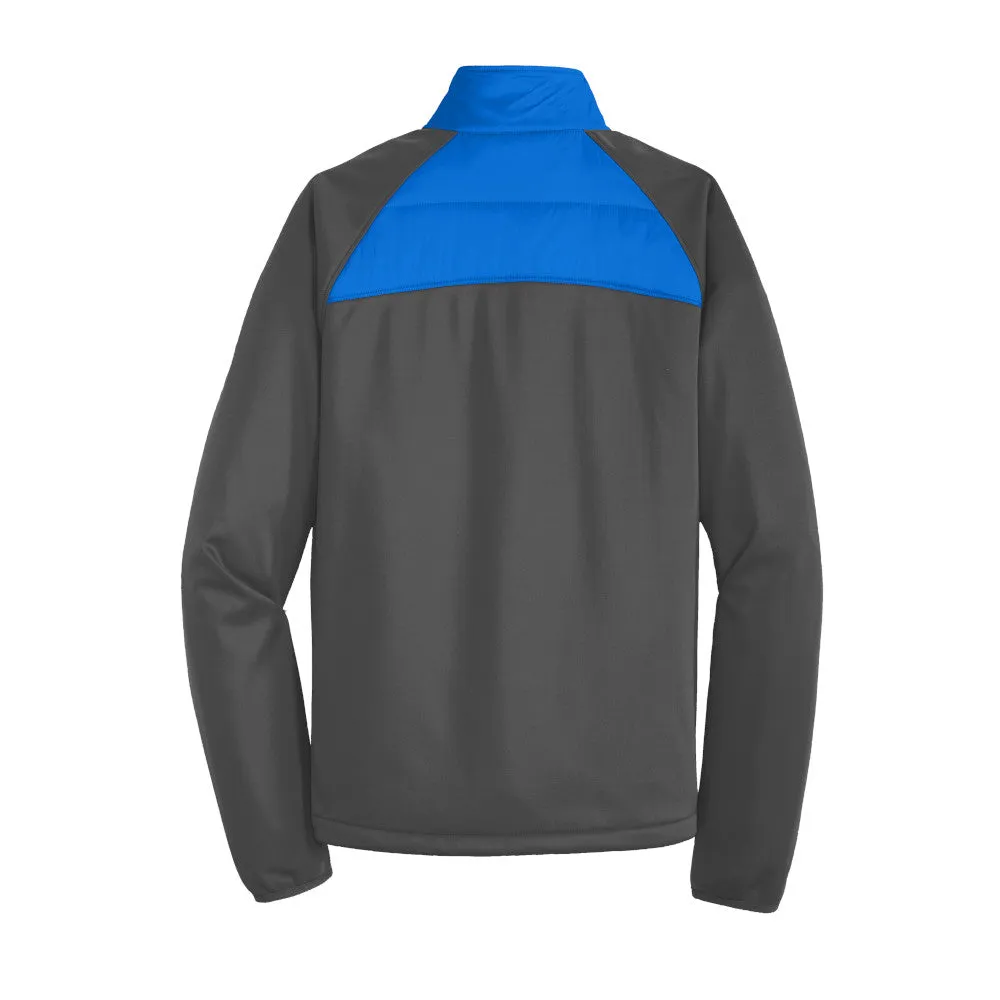 Port Authority® Hybrid Soft Shell Jacket - Skydriver Blue / Grey Steel