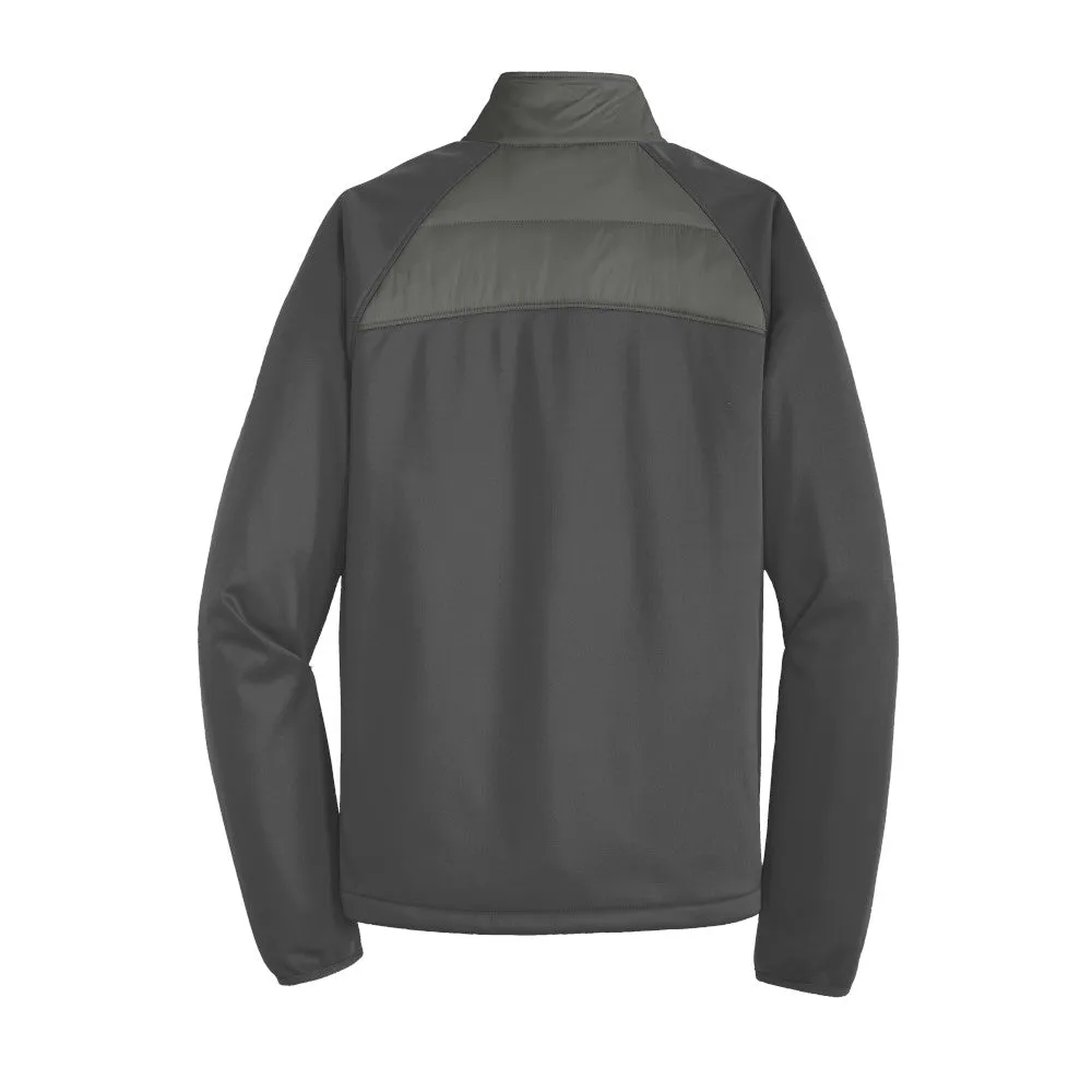 Port Authority® Hybrid Soft Shell Jacket - Smoke Grey / Grey Steel