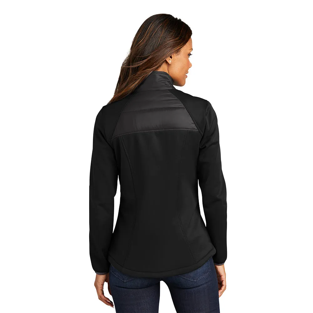 Port Authority® Women's Hybrid Soft Shell Jacket - Deep Black