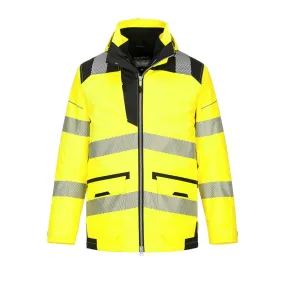 Portwest PW3 Hi-Vis Breathable 5-in-1 Jacket PW367