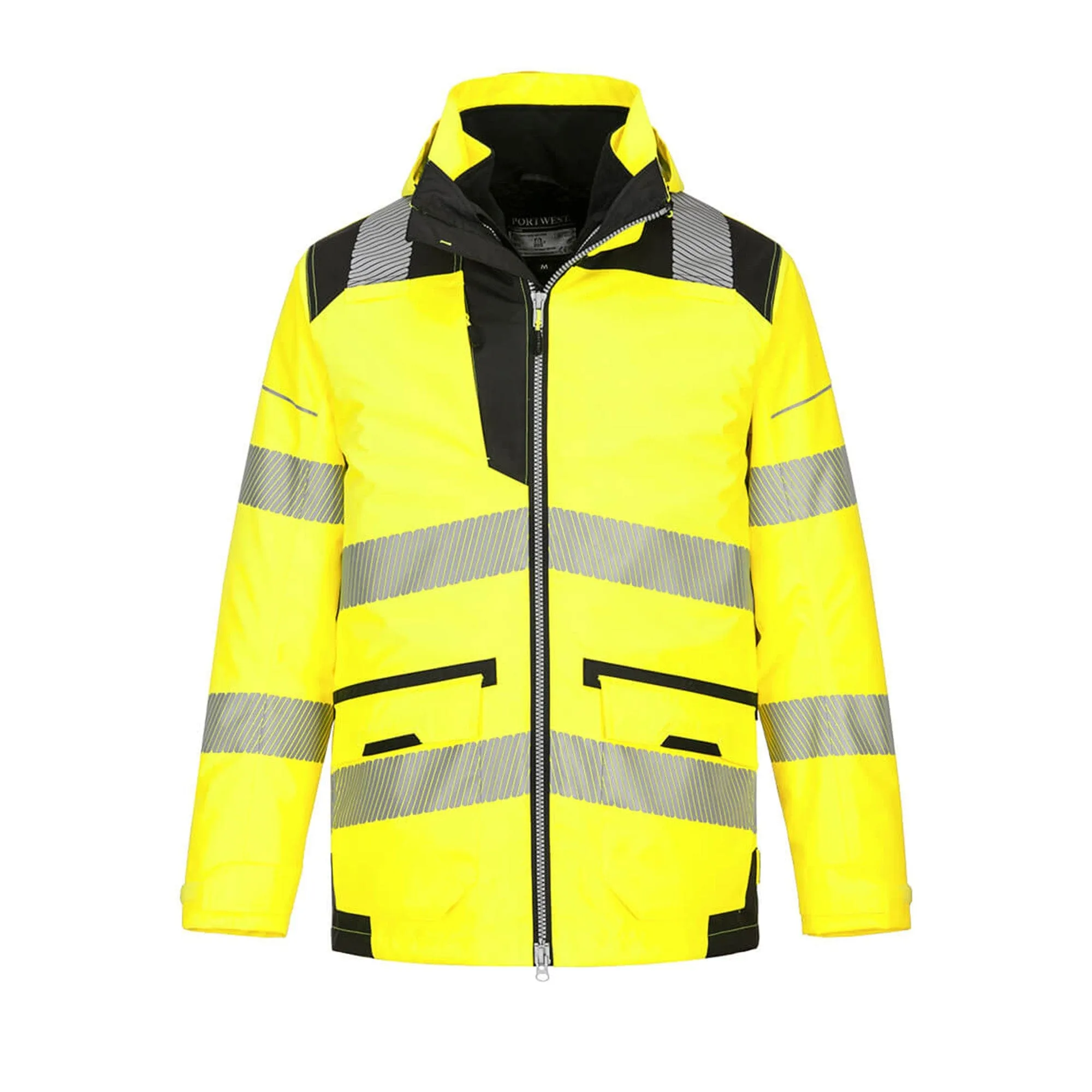 Portwest PW3 Hi-Vis Breathable 5-in-1 Jacket PW367