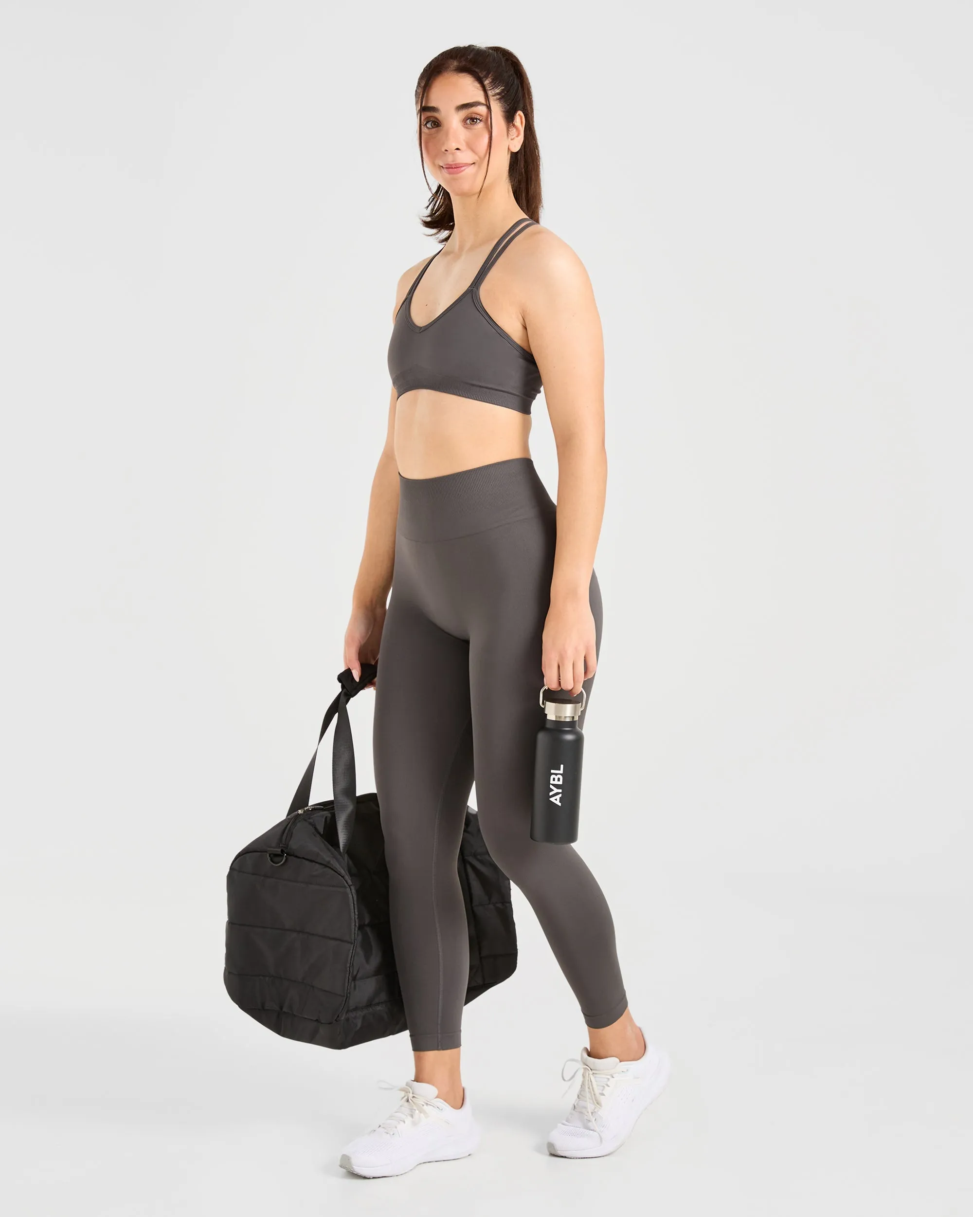 Power Seamless Leggings - Charcoal