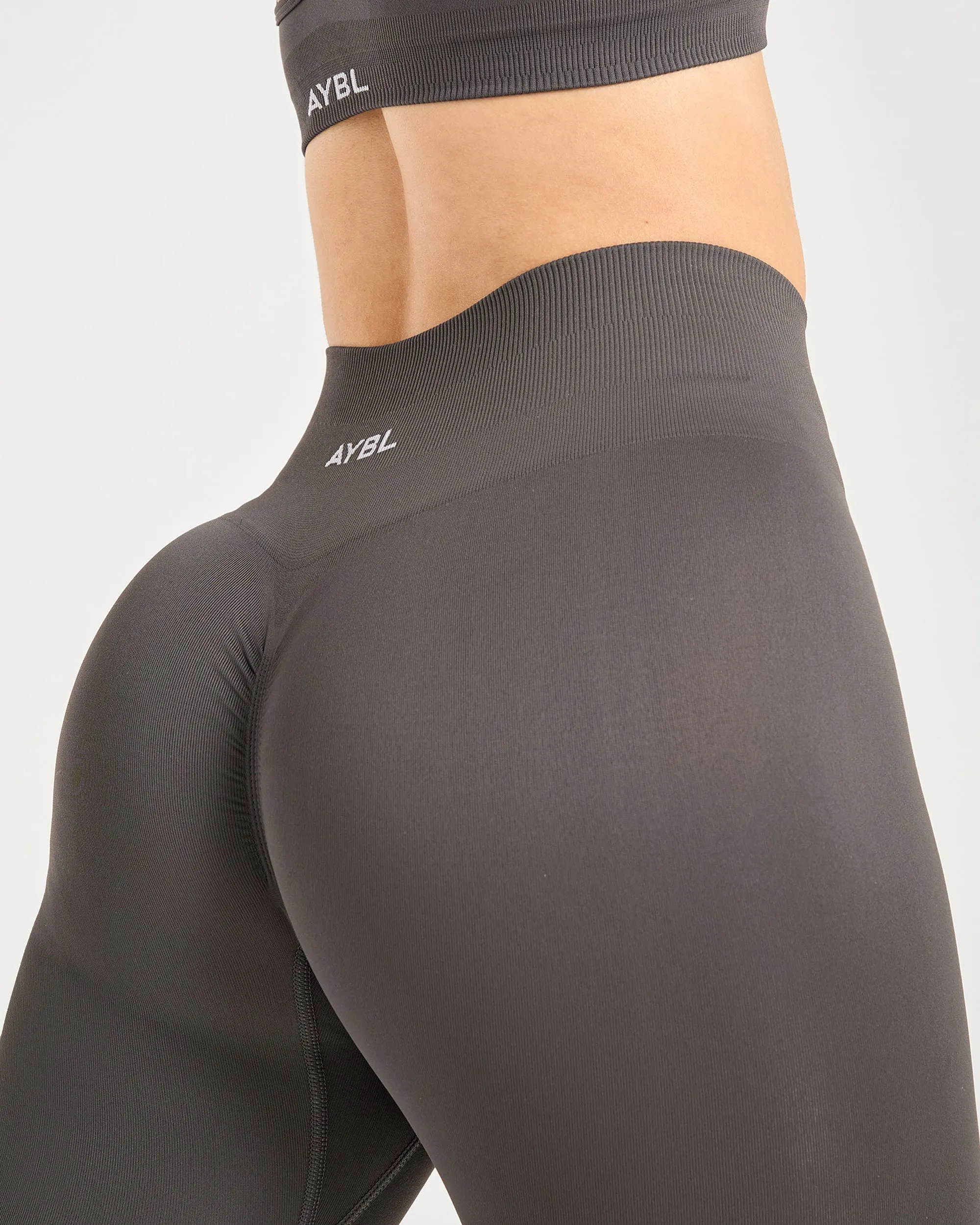 Power Seamless Leggings - Charcoal