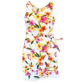 Rain White Honi Hawaiian Dress