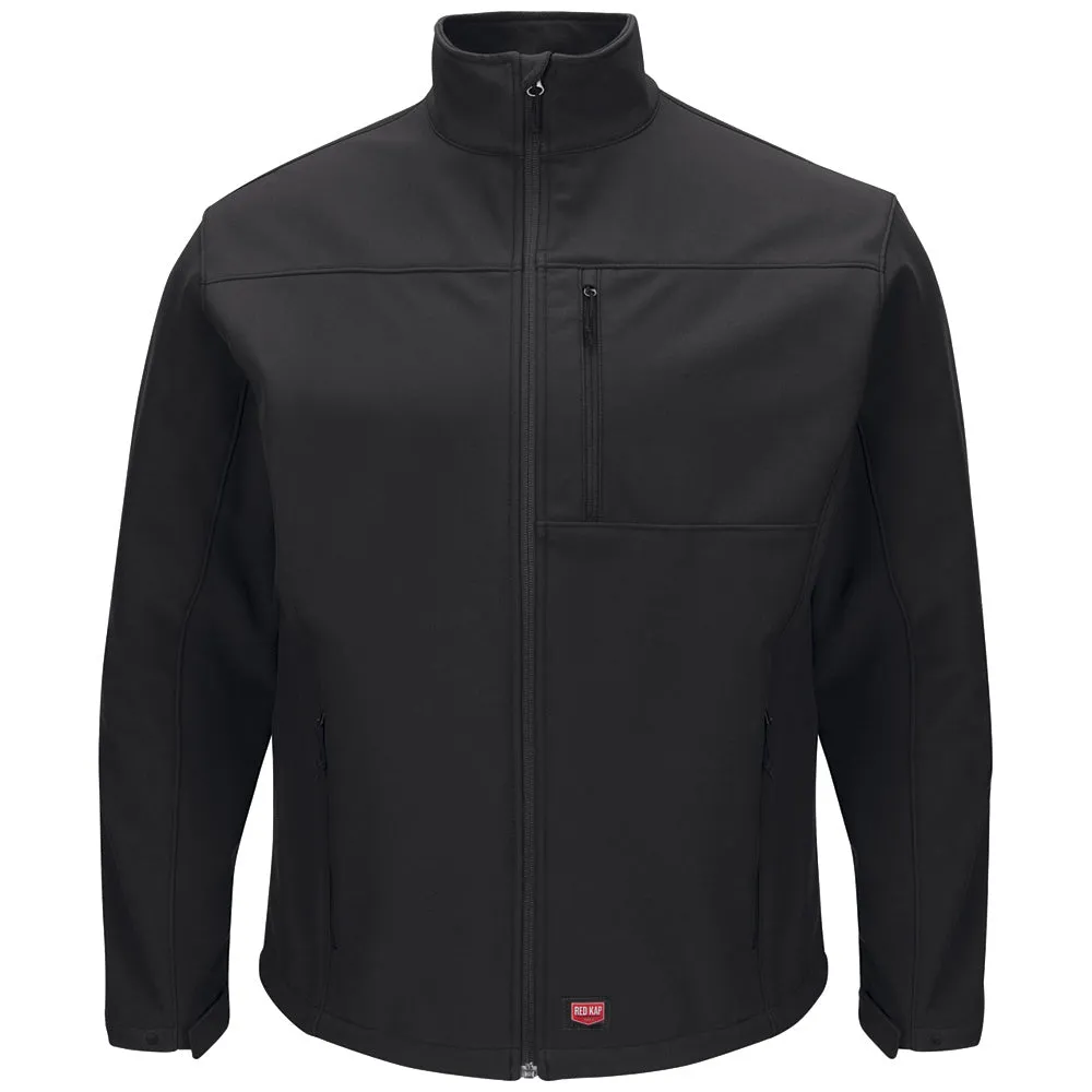 Red Kap Deluxe Soft Shell Jacket JP68 - Black