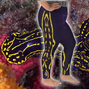 Regal Sea Goddess Plus Size Leggings