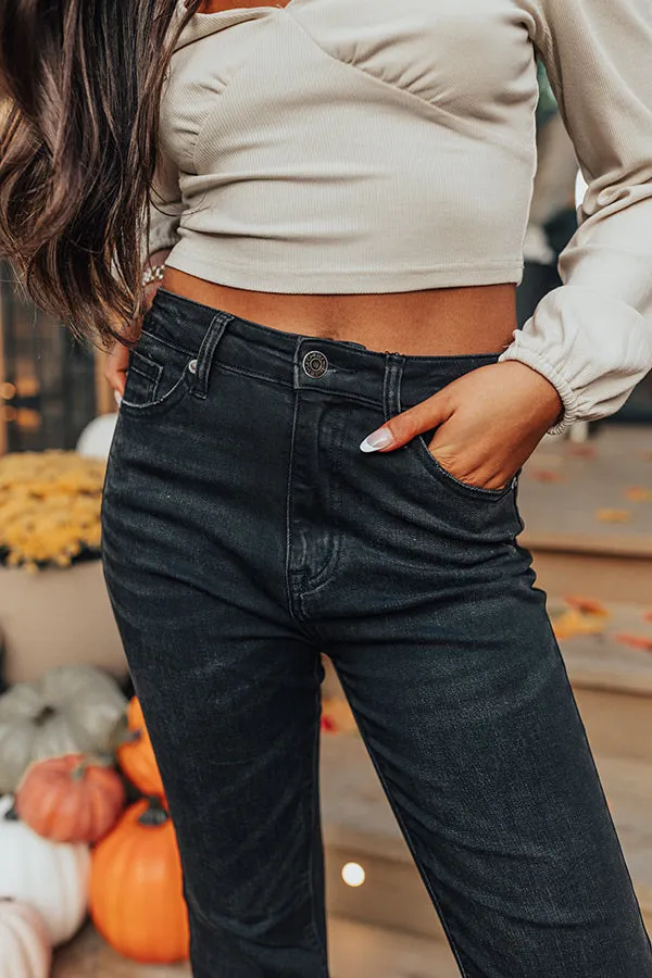 Risen The Reesley High Waist Flares in Black