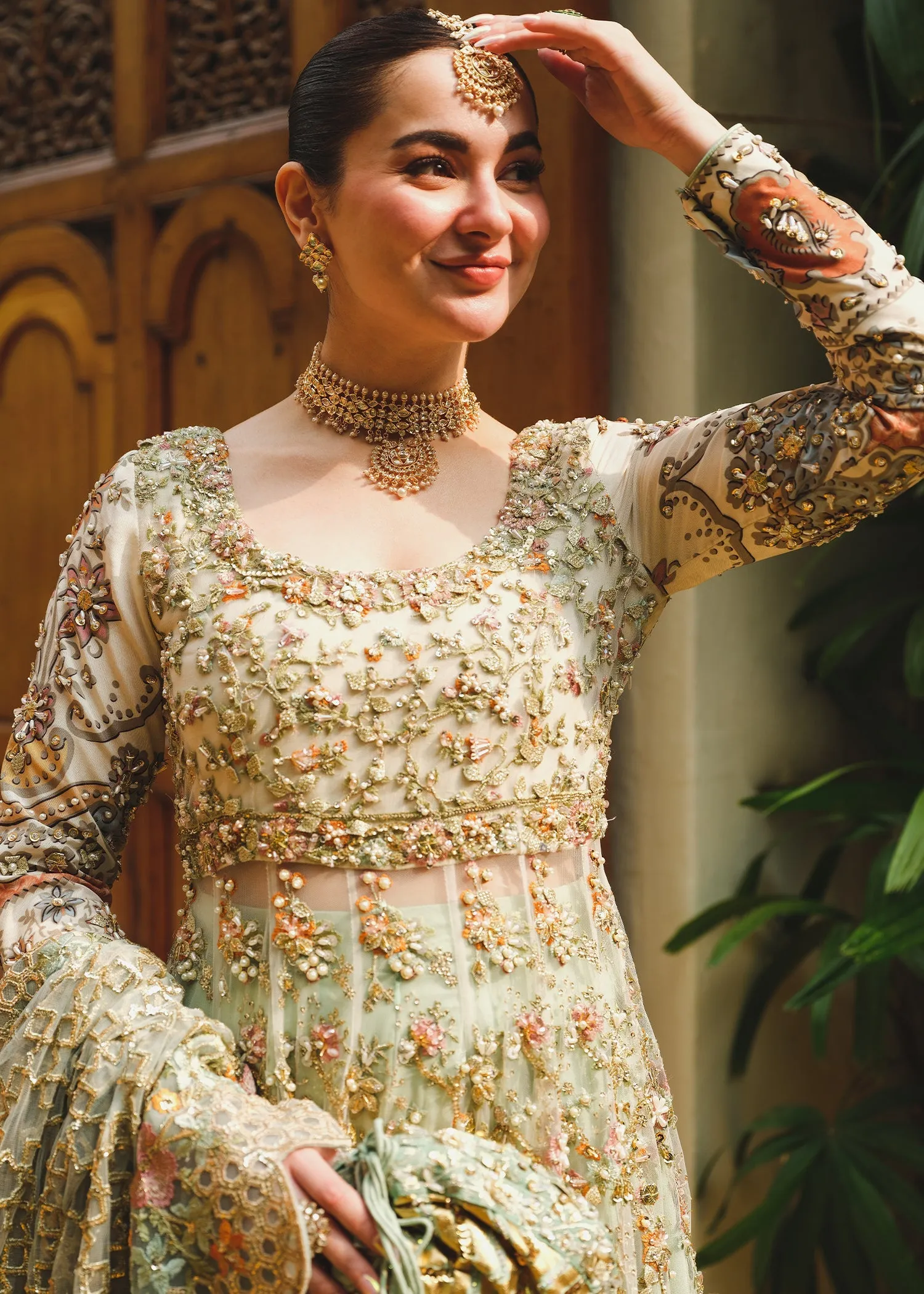 Saira Shakira x Hania Aamir Luxury Wedding Formals – Taupe